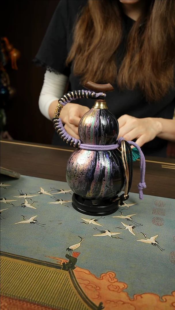 21号500ml左右非遗大漆酒葫芦