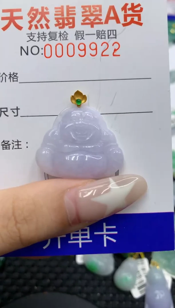 翡翠18K金镶嵌颈饰11111111111