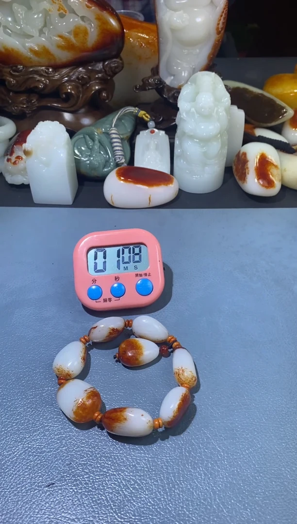 未镶嵌手串和田玉利****.和田玉