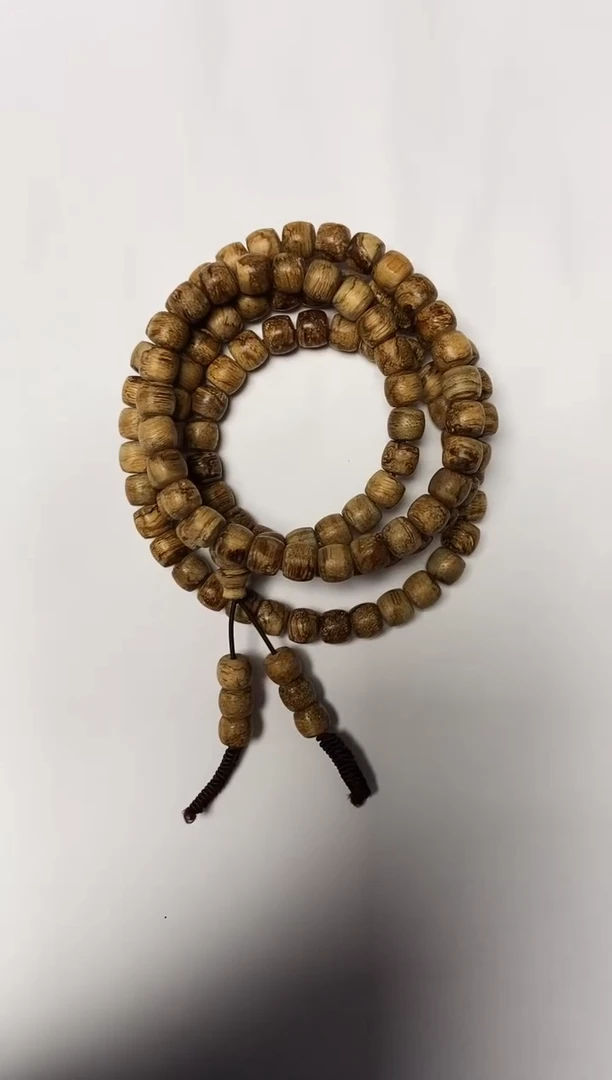 手串沉香cz50天然野沉香多圈手串