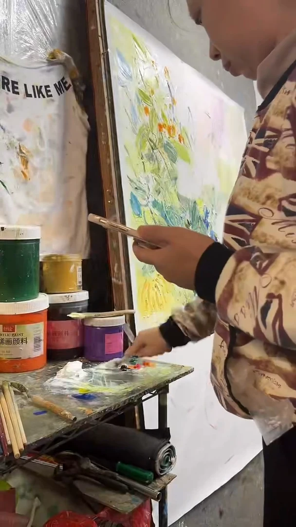 横款闯**湖现代简约客厅装饰画沙发背景墙壁画