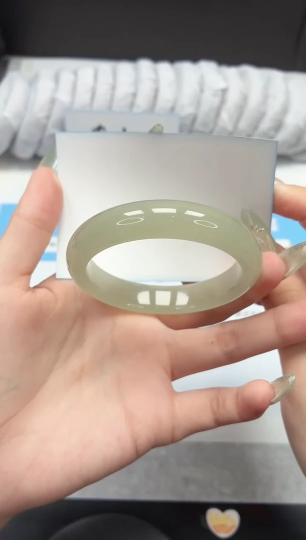 石英质玉手镯未镶嵌184/东陵53.5