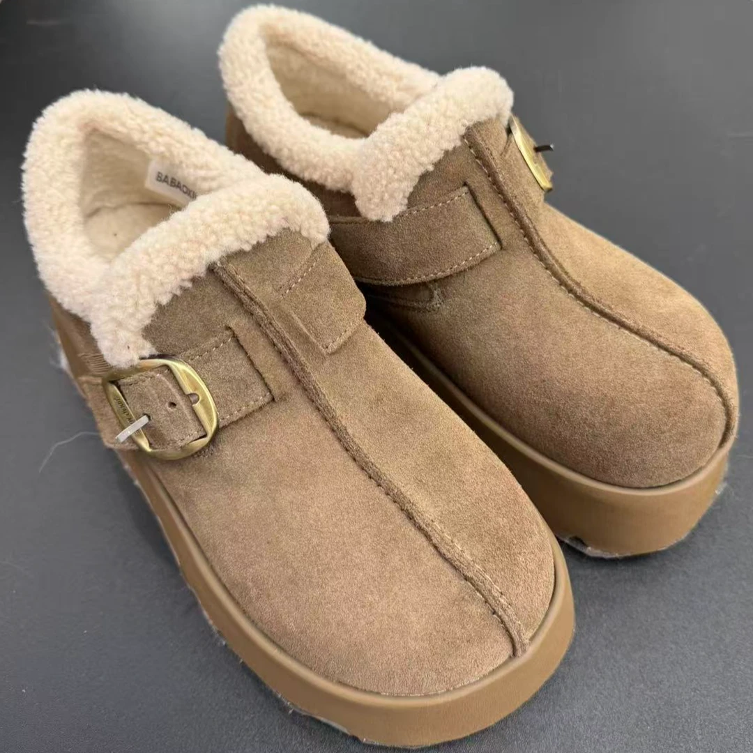 【红红甄选】11-2201时尚加绒保暖休闲鞋