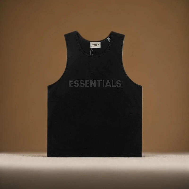 ESSENTIALS CONGA FW20  纯色大LOGO宽松背心 男女同款FOG06
