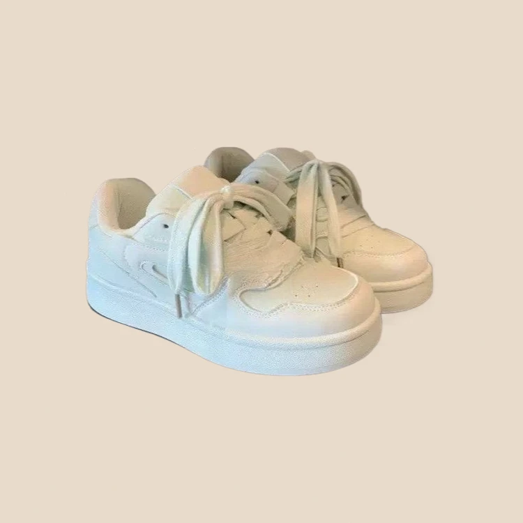 爆款毛绒毛鞋保暖加厚冬天啄木鸟女鞋冬季小白鞋女二棉鞋板鞋