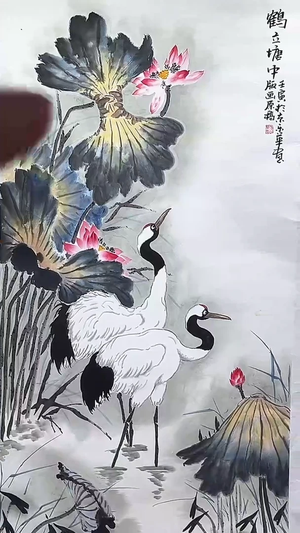 国画郑乐华手绘绘画作品25-24