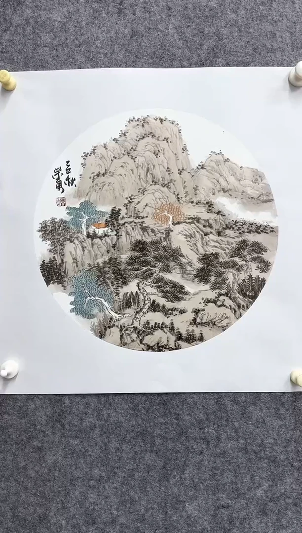 国画DH-CY老师绘画作品