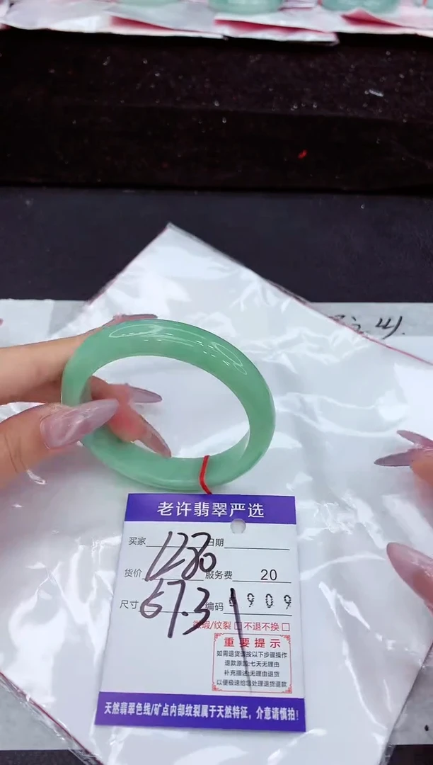 未镶嵌手镯翡翠1