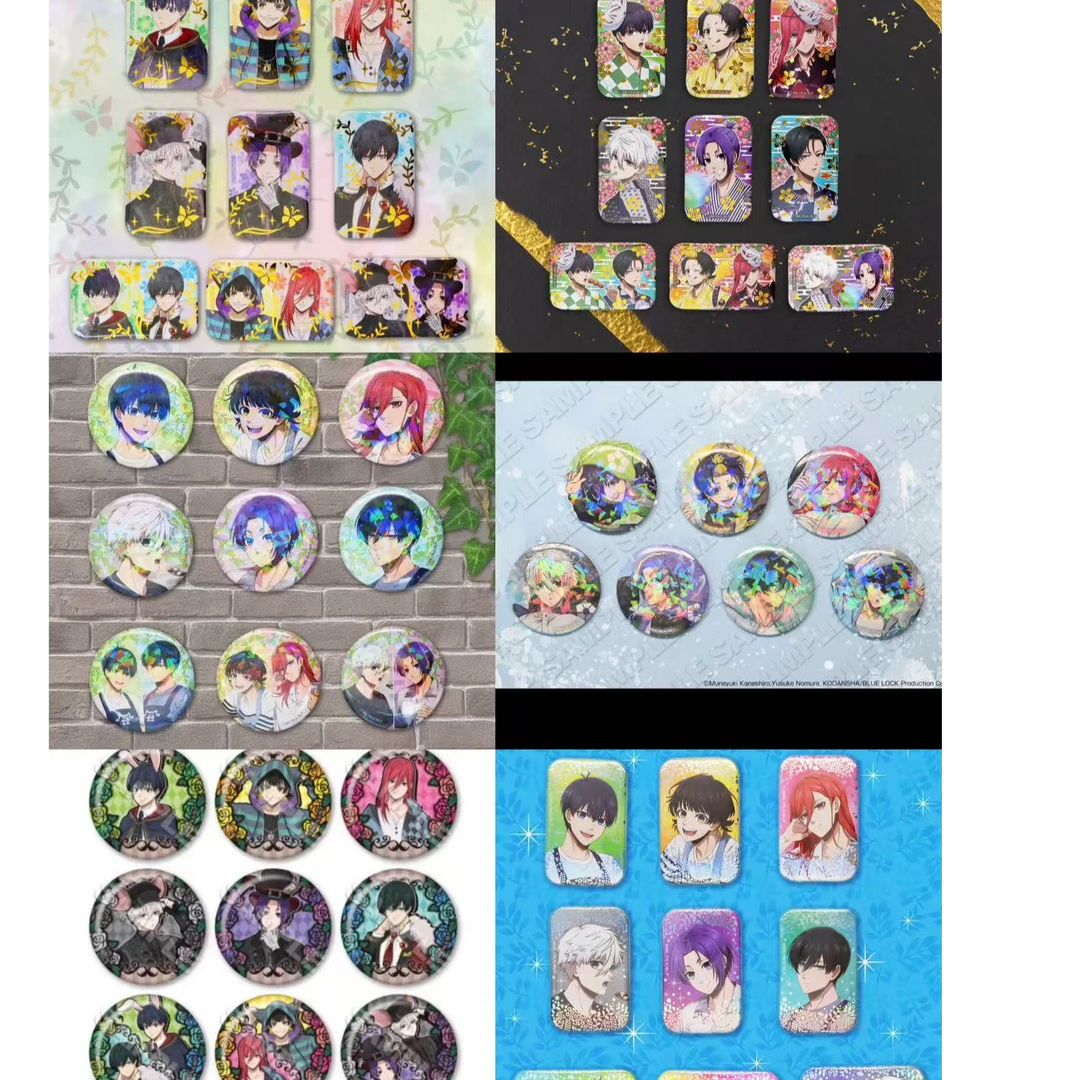 【新春pro卡可拍】蓝色监狱吧唧盲盒缘日方爱丽丝方玩水