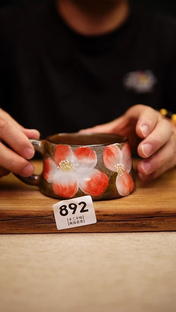 @@陶园瓷舍@@纯手工手绘@高温釉下彩