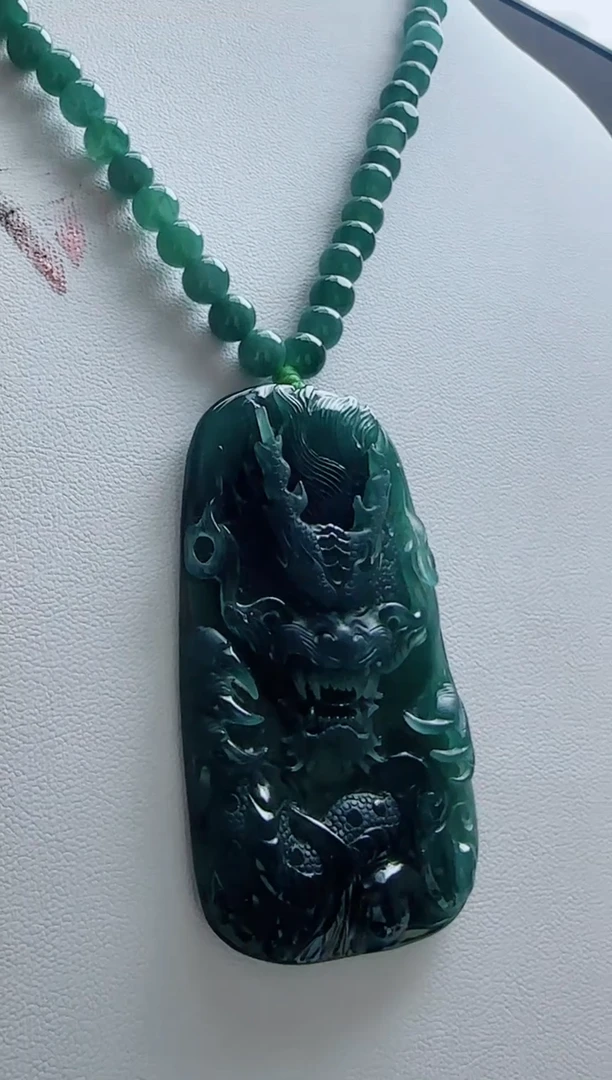 颈饰未镶嵌翡翠天然A货翡翠   多样性随机发其一