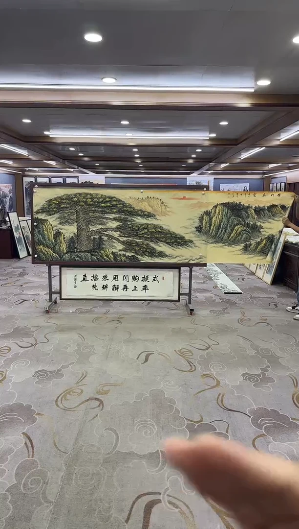 绘画Y-王红兵-小丈二-山水画