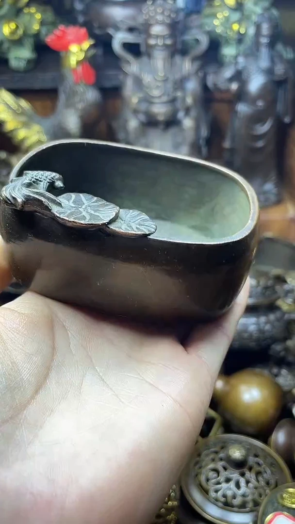 闪购链接，点击下单，有运费险，铜摆件