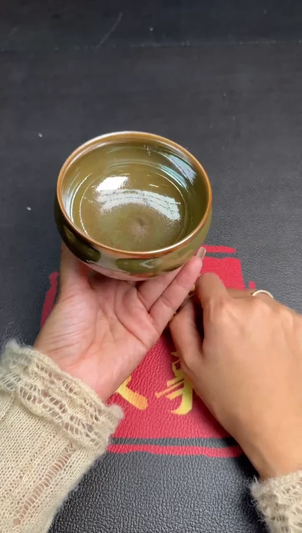 茶盏吴志勇柴烧盏20