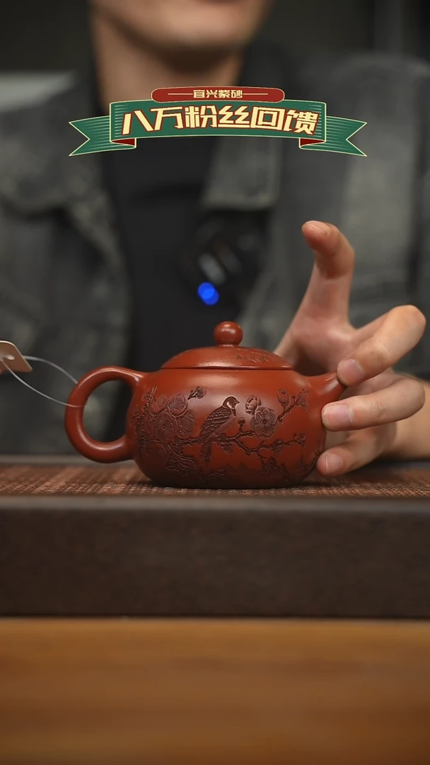 茶壶紫砂宜兴原矿紫砂壶容量260cc