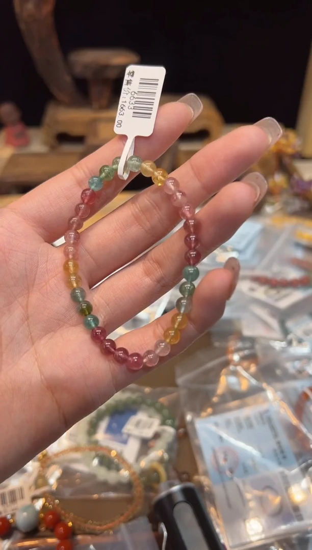 【闪购商品】碧玺手链未镶嵌手饰@@6633