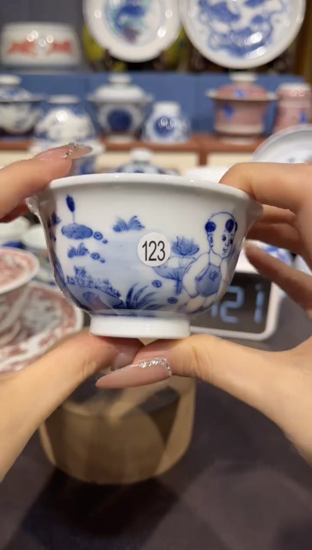 123童子人物单杯zj201发发