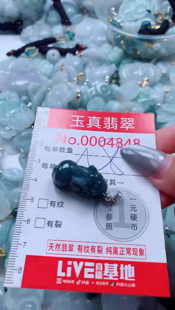 吊坠(不含链)未镶嵌翡翠4848