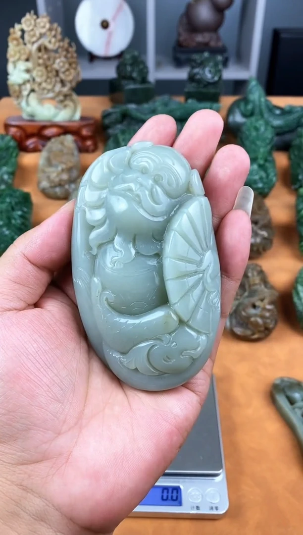 颈饰未镶嵌和田玉1
