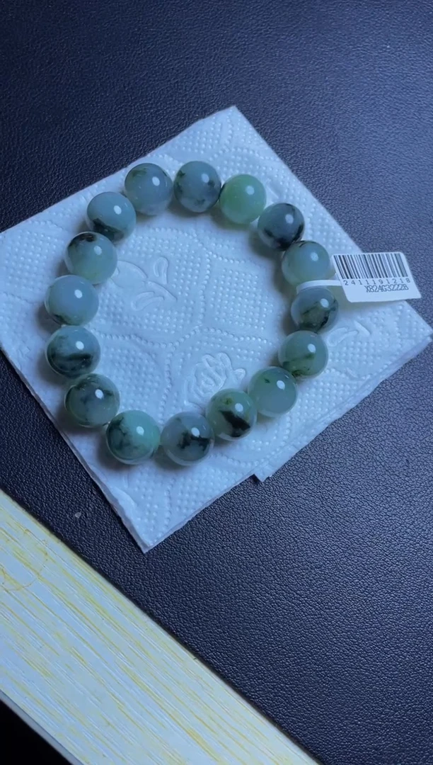 未镶嵌定制翡翠珠串