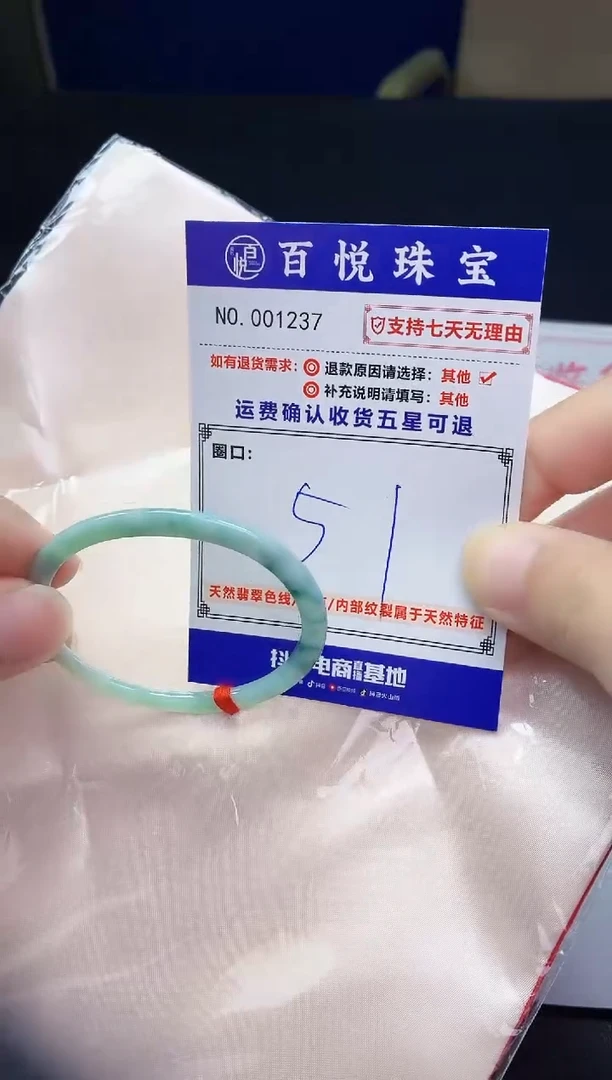 未镶嵌手镯翡翠手镯