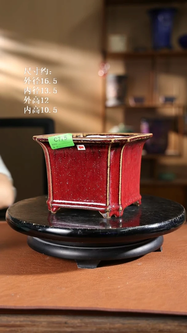 775    6.5寸倭角兰盆