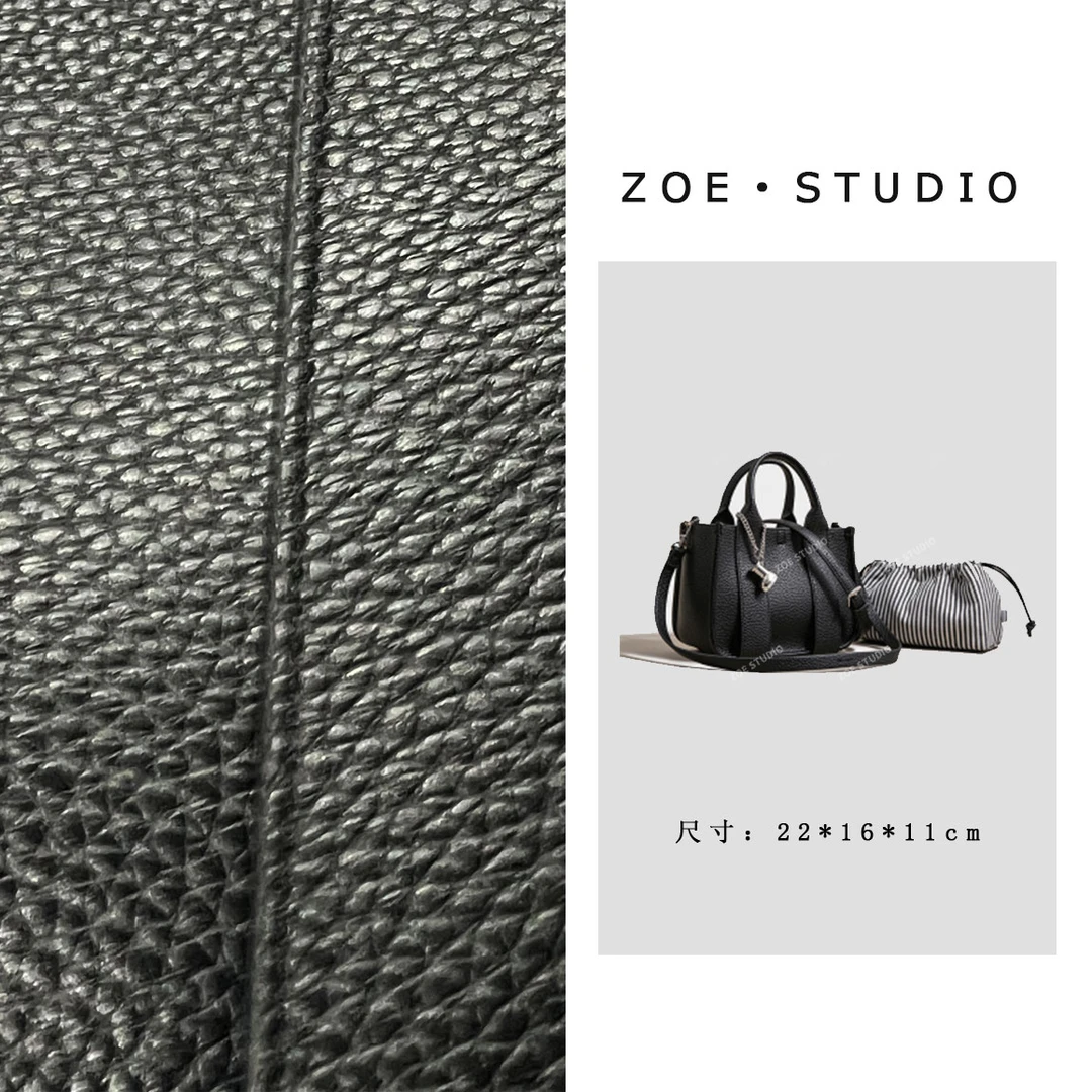 【佐伊甄选】SK-81318-1-黑色韩版时尚气质小众肩包轻奢斜挎女包