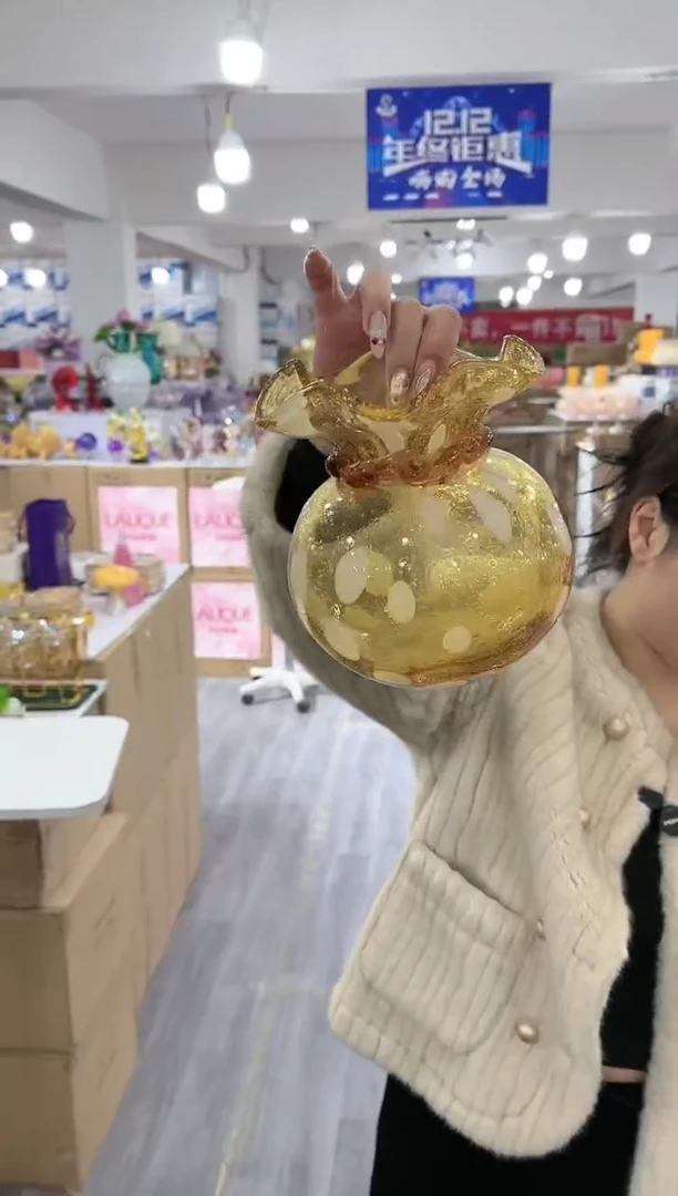 【闪购商品】琉璃简屿花器E-品35