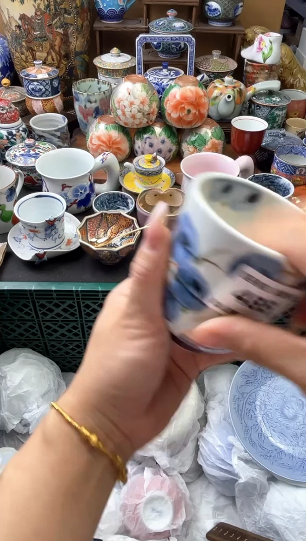瓷片元**?485号六六工艺品瓷器