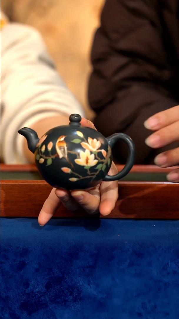宜兴紫砂 紫砂茶壶 LJY