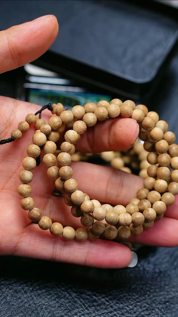 手串沉香正区马尼涝0.7多圈10g+