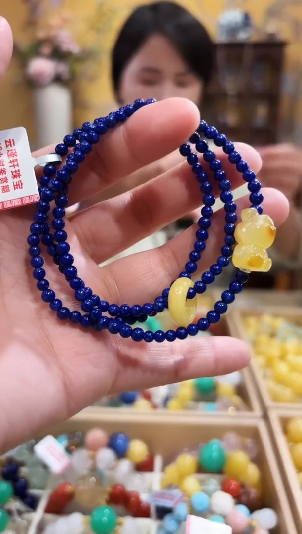 未镶嵌青金石颈饰设计款项链