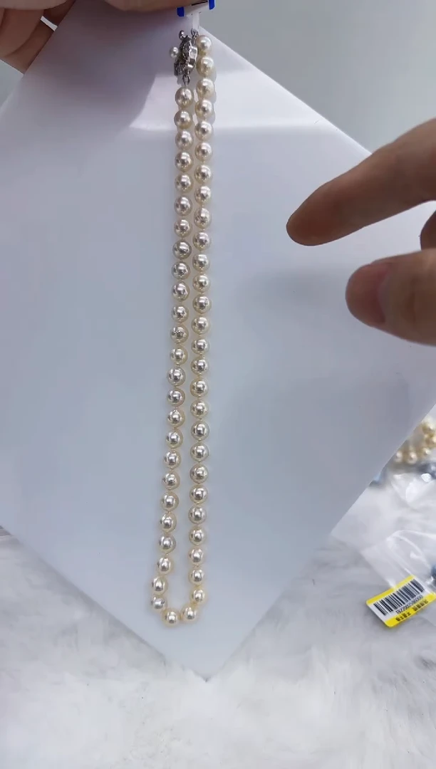 未镶嵌海水珍珠DA珍珠串链  y286