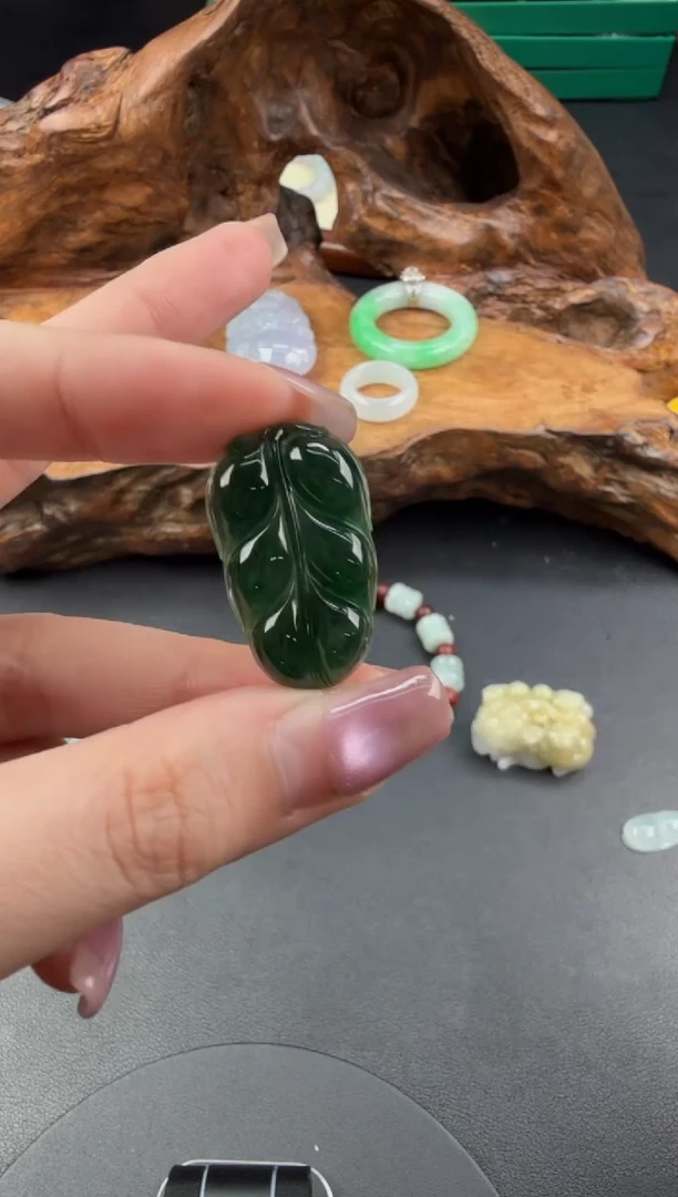 吊坠(不含链)未镶嵌翡翠翡翠饰品-223