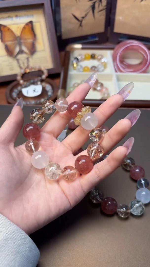 未镶嵌手串水晶1