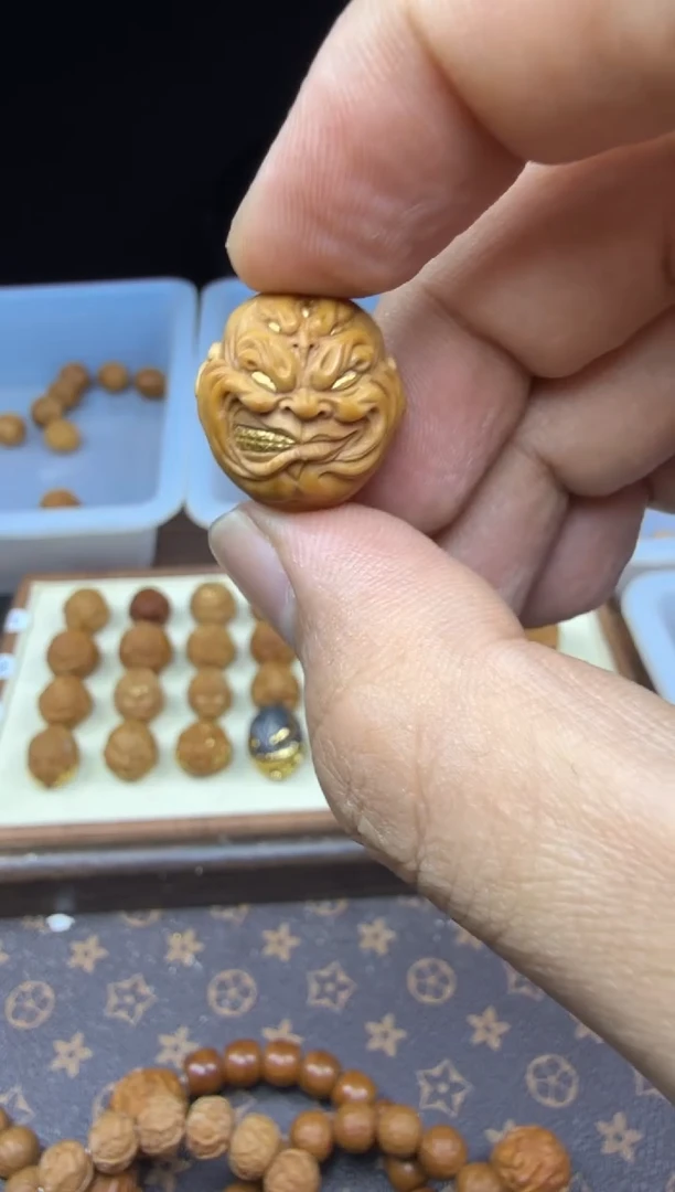 吊坠猴头核桃三***浩四目 烟鬼 精修 重工