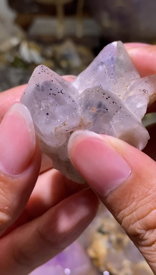未镶嵌珠宝半成品水晶69号四川花园水晶