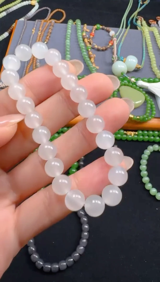 和田玉未镶嵌手链多样性团购发一件