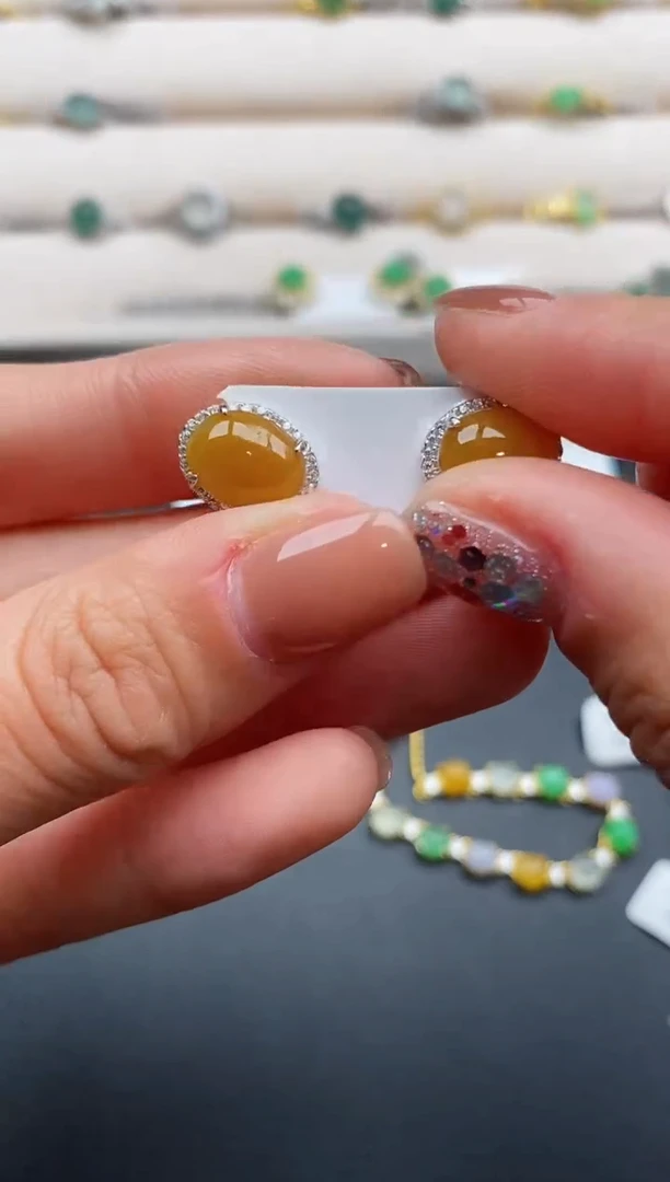 银S925镶嵌戒指翡翠88888888+8