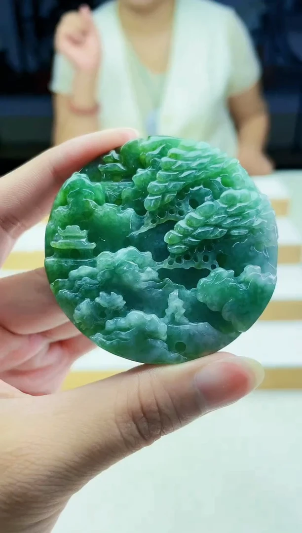 颈饰未镶嵌翡翠09300109