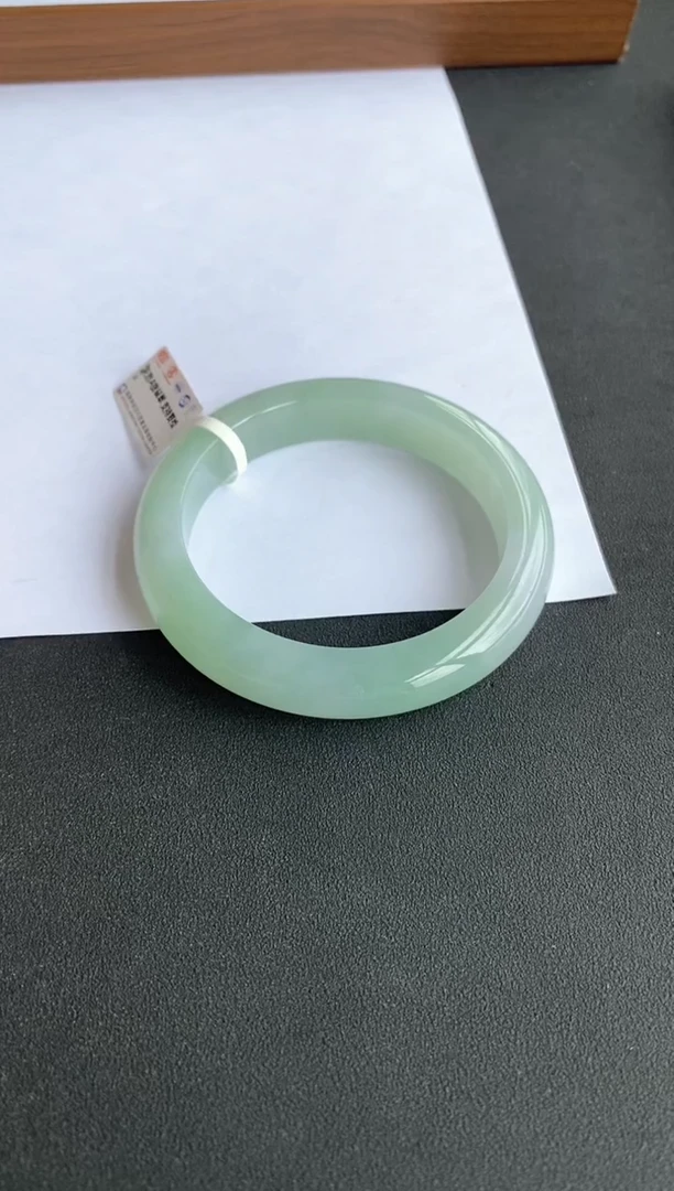 未镶嵌手镯翡翠54号58*12.3*9.3正圈