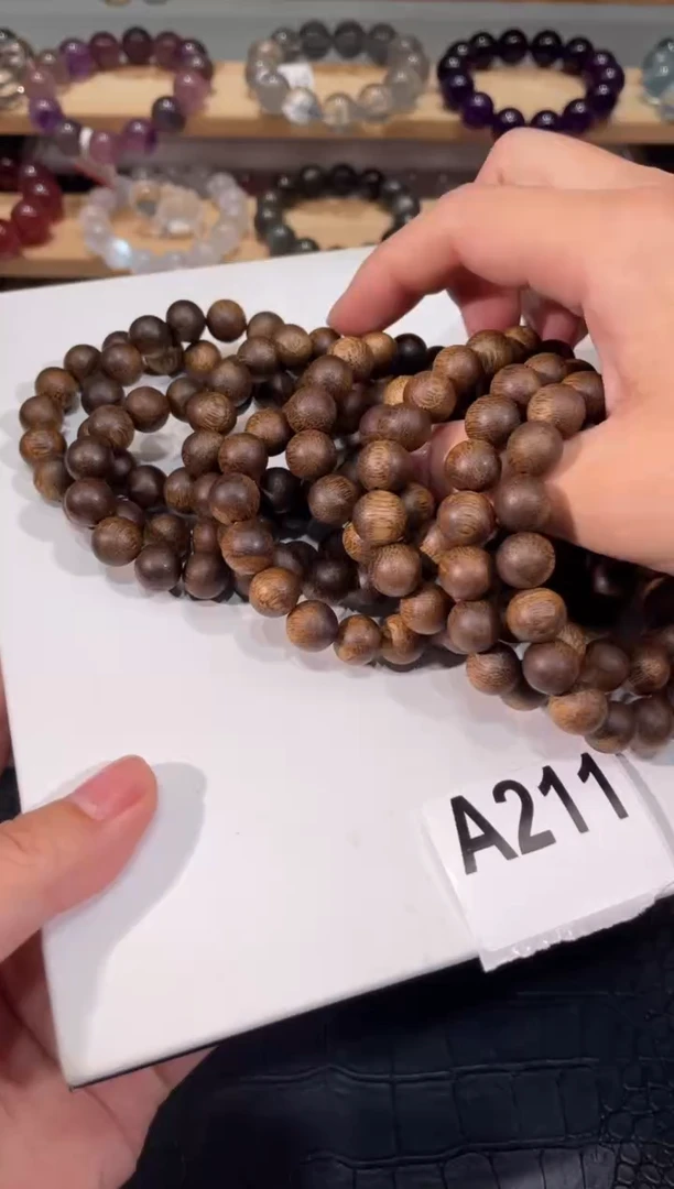 水晶手链未镶嵌多样性发一 A211 沉香 10