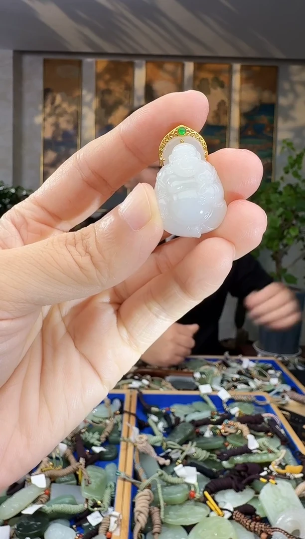 未镶嵌和田玉挂件拍一发一