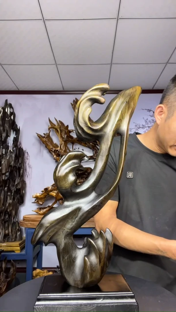 金丝楠木雕款1****6金丝楠木工艺品摆件