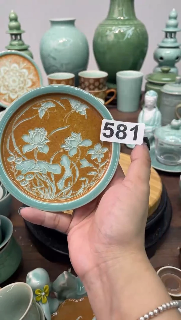 微瑕  慧仙青瓷 龙泉青瓷大促