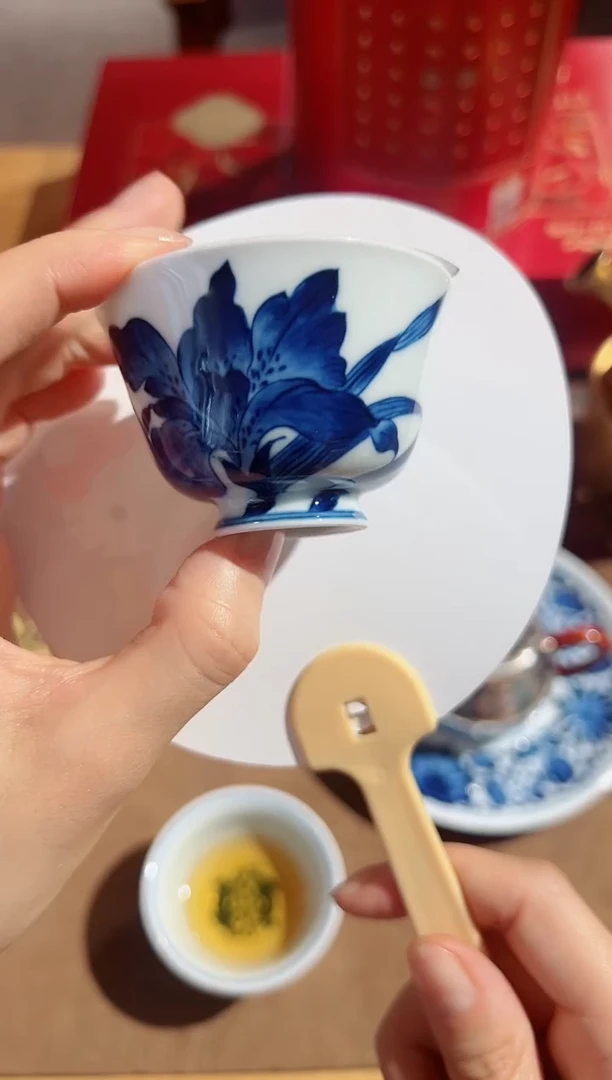 雨后湛蓝系列鸢尾花单杯