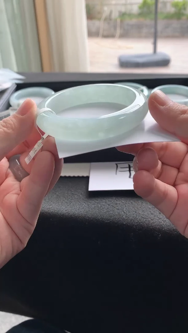 未镶嵌手镯翡翠56.1正圈Y4102买断