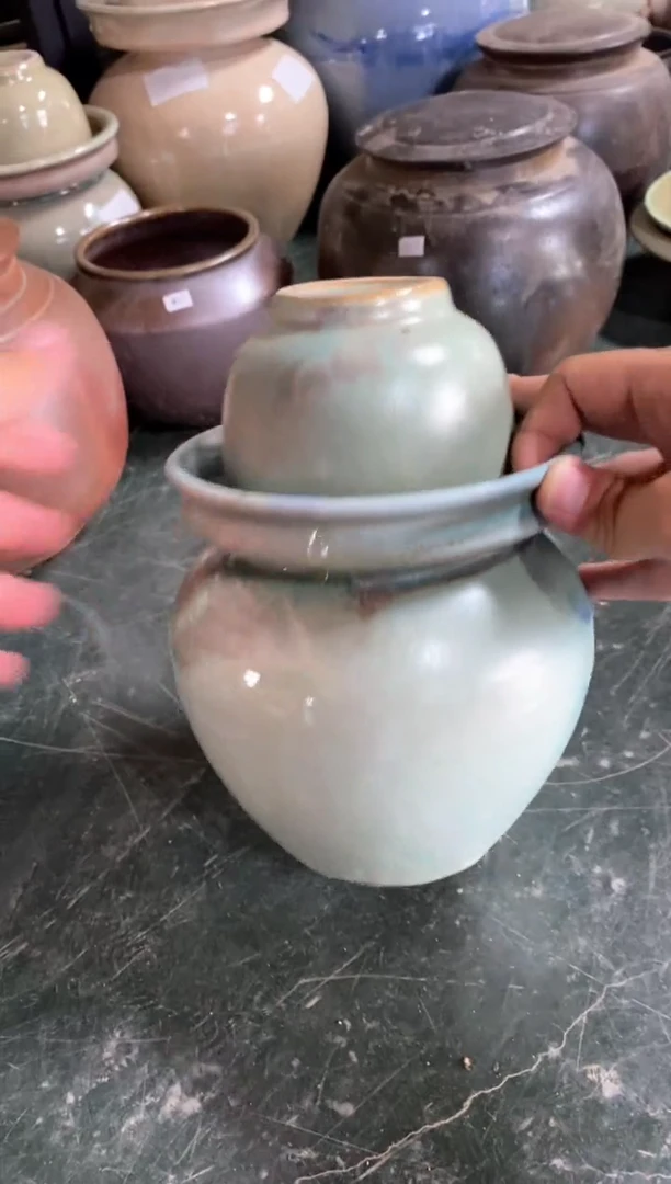 浪鬼柴烧瑜*腌菜坛子