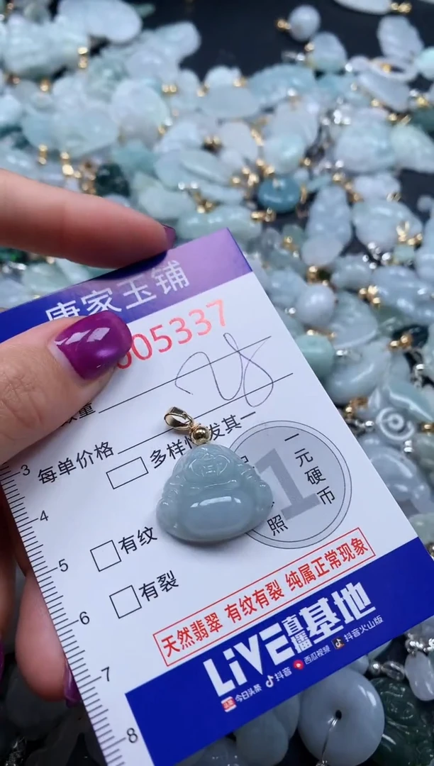 颈饰未镶嵌翡翠5337