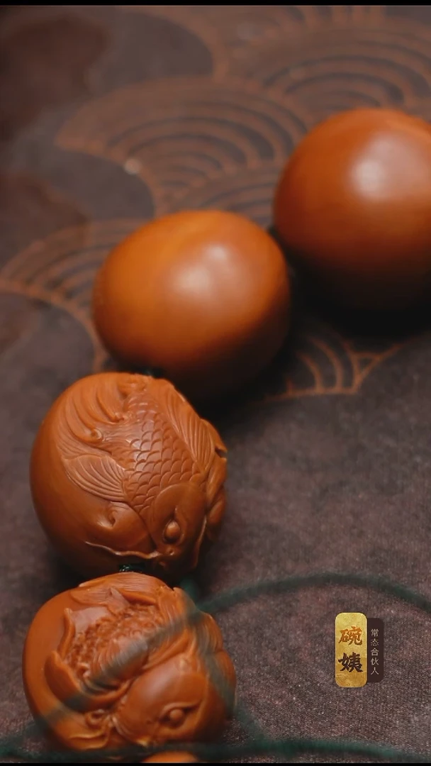 手串/手链橄榄核狄*卫2.2九鲤朝阳